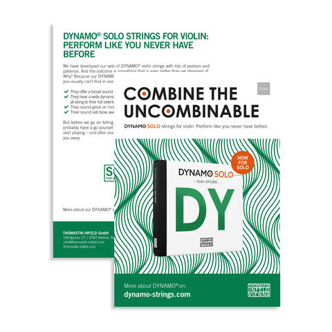 Info PDF DYNAMO for violin (English & German) preview