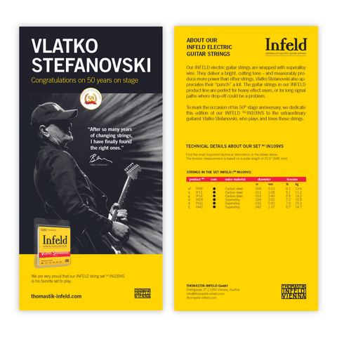 Product flyer e-guitar strings INFELD IN109VS (English) preview